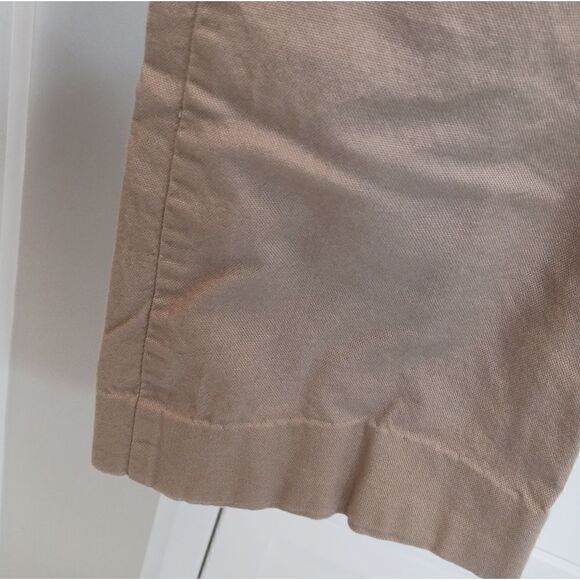 Gap Khaki Cotton Stretch Hip Slung Fit Pants Tan size 0 - Picture 5 of 13
